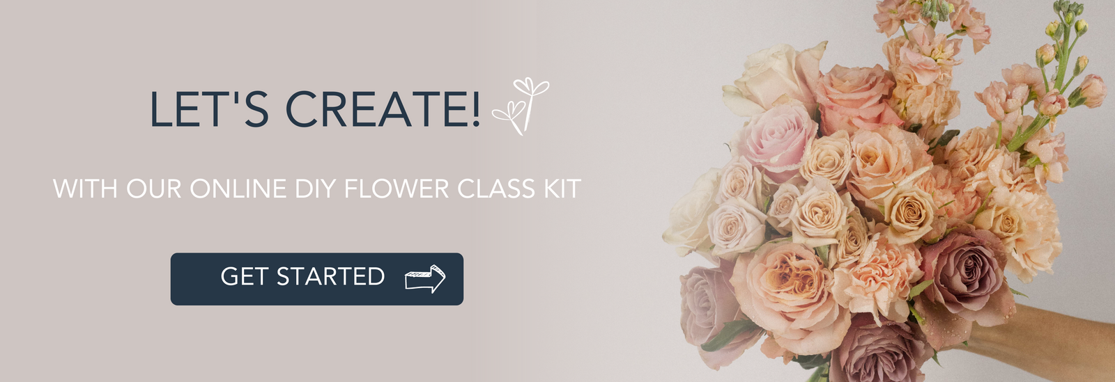 Indoor Garden Kit and Flower Bouquet - The Flower Fix